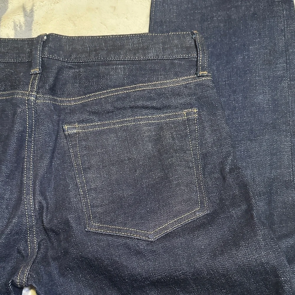 J. Crew Men's Dark Indigo Straight Jeans Chinos size 32 x 32